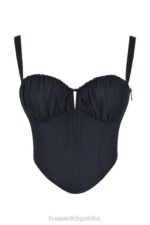 House of CB Analia czarny gorset elegancki stylowy i modny - Image 10