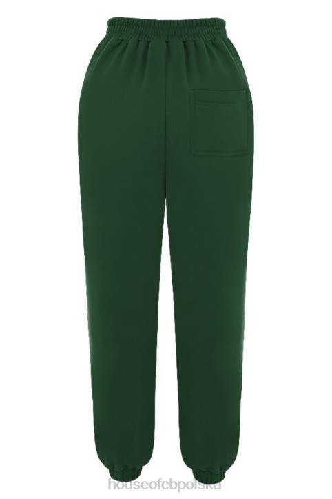 House of CB Błękitne Polarowe Spodnie do Joggingu Komfortowe i Stylowe - Image 9