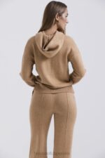House of CB Bluza Jionni Camel z Kaszmirem Modna Odzież Damska - Image 4