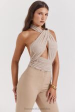 House of CB Body Cheyanne Ecru Modny Stylowy Look - Image 11
