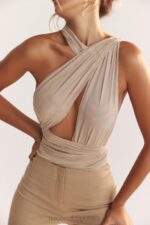 House of CB Body Cheyanne Ecru Modny Stylowy Look - Image 13