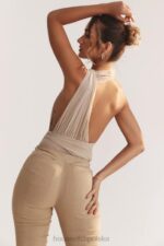 House of CB Body Cheyanne Ecru Modny Stylowy Look - Image 3