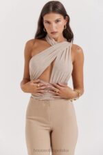 House of CB Body Cheyanne Ecru Modny Stylowy Look - Image 9