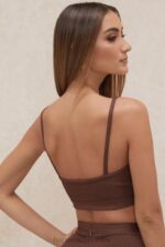 House of CB Bralette z bandażem czekoladowym Evie na każdą okazję - Image 16