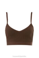 House of CB Bralette z bandażem czekoladowym Evie na każdą okazję - Image 6
