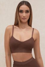 House of CB Bralette z bandażem czekoladowym Evie na każdą okazję - Image 10