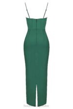 House of CB Charmaine Maxi Sukienka Gorsetowa Leśna Elegancja - Image 10