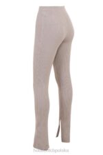 House of CB Ciemnoszare Legginsy Prążkowane Mitzi Idealne na Każdą Okazję - Image 4