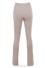 House of CB Ciemnoszare Legginsy Prążkowane Mitzi Idealne na Każdą Okazję - Image 5
