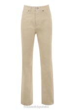 House of CB Ecru Vintage Jeansy Yara Wysoki Stan Modne i Stylowe - Image 7