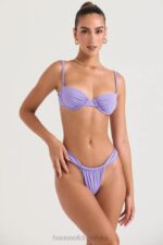 House of CB Fioletowa bikini na fiszbinach Monako stylowy i seksowny - Image 3