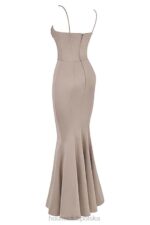 House of CB Fioletowo Grzybowa Fishtail Suknia na Wesele - Image 9