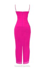 House of CB Fuksjowa Sukienka Maxi Nalini dla Eleganckich Kobiet - Image 12