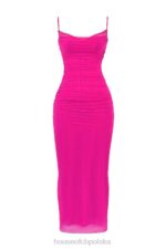 House of CB Fuksjowa Sukienka Maxi Nalini dla Eleganckich Kobiet - Image 10