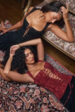 House of CB Gorset Kwiatowy Merlot Stylowa Odzież Damska - Image 3