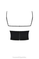 House of CB Gorset modelujący Sophia Czarne Body na Ramiączkach - Image 5
