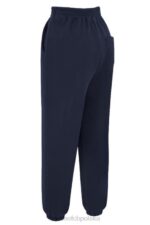 House of CB Granatowe Spodnie do Joggingu Chmurki 4PND997 Modna Odzież Sportowa - Image 9