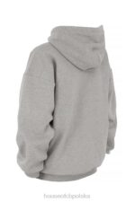 House of CB Jasnoszara oversize bluza halo modna odzież damska - Image 6