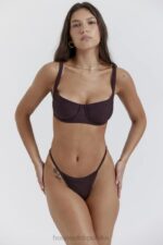 House of CB Kakaowe Stringi Bikini Cote d Azur Modny Styl - Image 7