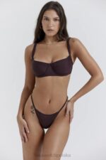 House of CB Kakaowe Stringi Bikini Cote d Azur Modny Styl - Image 8
