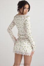 House of CB Koronkowy top Clarissa w ogrodzie różowy stylowy elegancki модny - Image 13