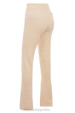 House of CB Kremowe Spodnie Kaszmirowe Nereida Trendy Moda - Image 11