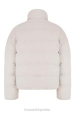 House of CB Kurtka puchowa oversize kość słoniowa stylowa moda - Image 10