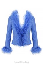 House of CB Kurtka Salome Chabrowa z Wegańską Skórą Modny Styl - Image 12