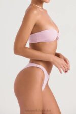 House of CB Kwiatowy Bikini z Marszczonym Dołem Delphi - Image 10