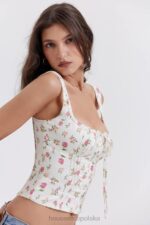 House of CB Kwiatowy Top Róża Chicca na Każdą Okazję - Image 11