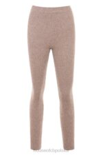 House of CB Legginsy wełniane jęczmienne Rosmina w kolorze beżowym modne i wygodne - Image 5