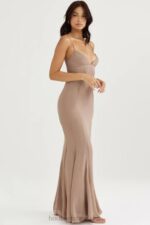 House of CB Loren latte sukienka gorsetowa maxi stylowa odzież kobieca - Image 10