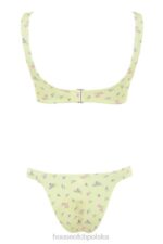 House of CB Mariposa cytrynowe bikini kwiatowy nadruk na lato - Image 12
