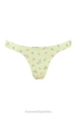 House of CB Mariposa cytrynowe bikini kwiatowy nadruk na lato - Image 4