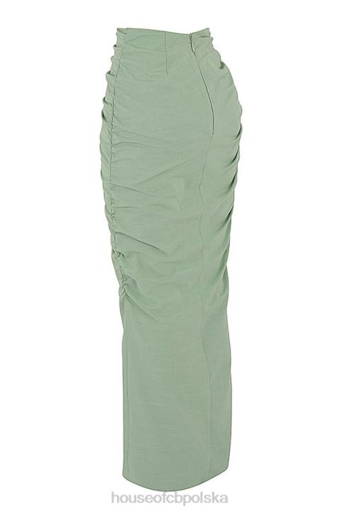 House of CB Maxi Spódnica Sznurek Pasjans Kolorowy Trend - Image 11