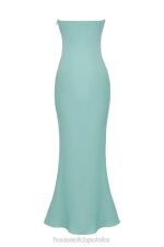 House of CB Maxi Sukienka Satynowa Bez Ramiączek Jade Alette - Image 10