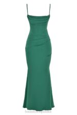 House of CB Milena Forest Gorsetowa Sukienka Maxi Elegancka Moda - Image 3