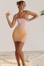 House of CB Mini Sukienka Deva Ombre Stylowa Moda - Image 15