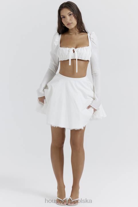 House of CB Minispódniczka Nahla z białą kokardką modna i stylowa - Image 7
