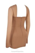 House of CB Mokka Mini Sukienka Gorset Mayara Stylowa Moda - Image 4