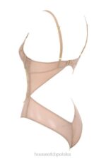 House of CB Nadia brązowe koronkowe body na każdą okazję - Image 3