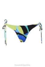 House of CB Niebieskozielone bikini wiązane na szyi Isla Grande letnia moda plażowa - Image 8