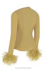 House of CB Oliwkowy Top Claudia Modny Styl 4PND721 - Image 6