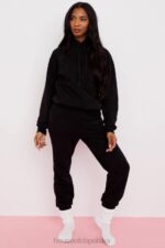 House of CB Polarowe Spodnie do Joggingu Sky Ink Komfort i Styl - Image 8