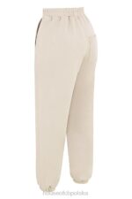 House of CB Polarowe Spodnie do Joggingu Sky Oatmeal Komfort i Styl - Image 11