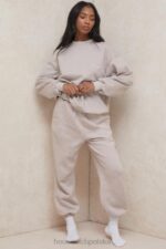 House of CB Polarowe Spodnie do Joggingu Sky Stone Komfort i Styl - Image 10