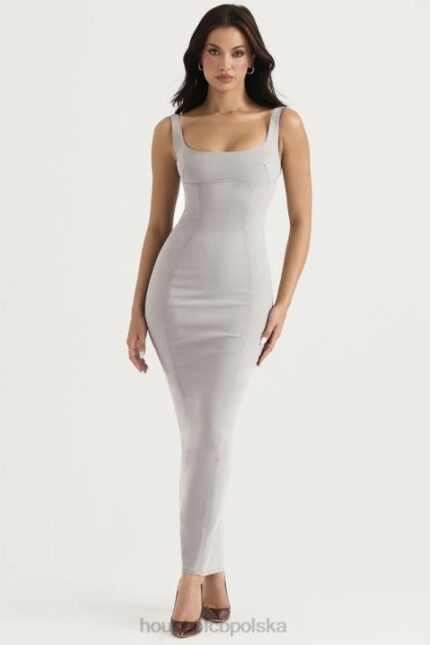 House of CB Rea elegancka sukienka maxi dymna 4PND371