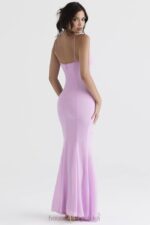House of CB Różowa Sukienka Maxi Elegancja na Każdą Okazję - Image 11