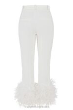 House of CB Spodnie Fae Kolor Kości Słoniowej Stylowe i Eleganckie - Image 7