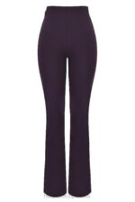 House of CB Spodnie Laurel Night Shade Wysoki Stan Modne i Eleganckie - Image 9